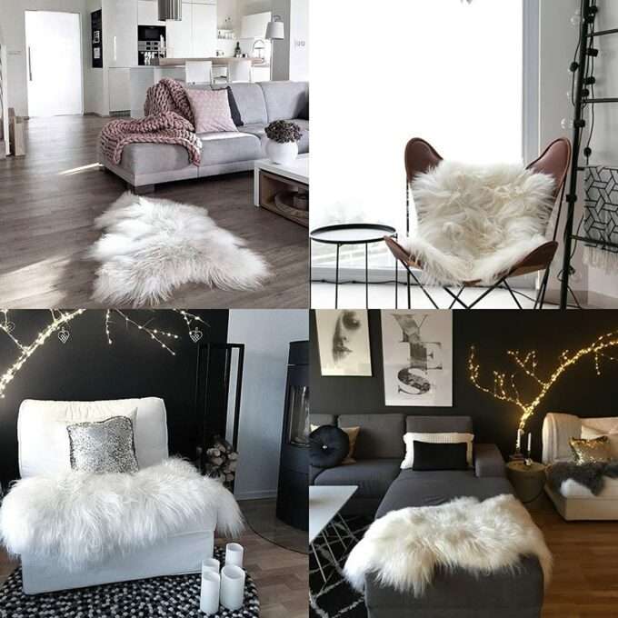 Ovčia koža Luxury Cowhide BRAZÍLIA ICELANDIC 120x80cm