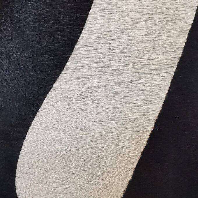 Polštář z hovězí kůže Luxury Cowhide BRAZÍLIE ZEBRA 40x40cm