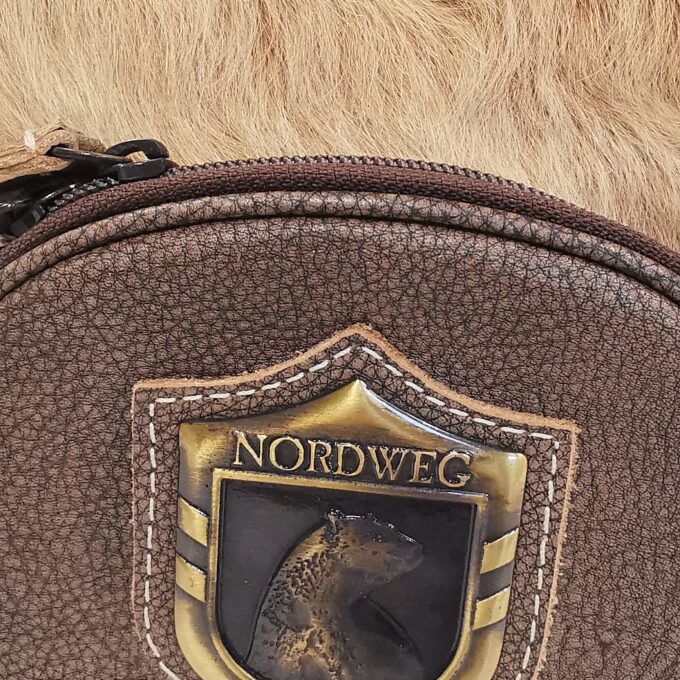 Kožený batoh Luxury Cowhide NORDWEG PALOMINO hnědý