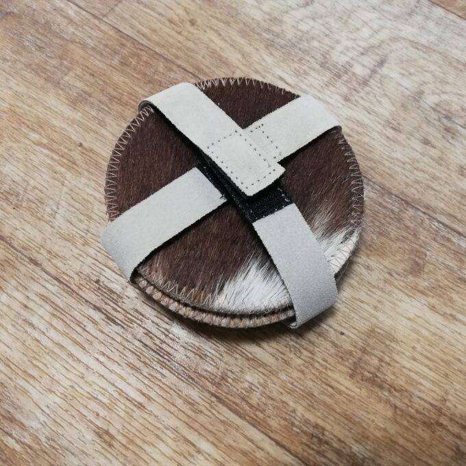 Kožené podpivníky Luxury Cowhide BRAZÍLIE