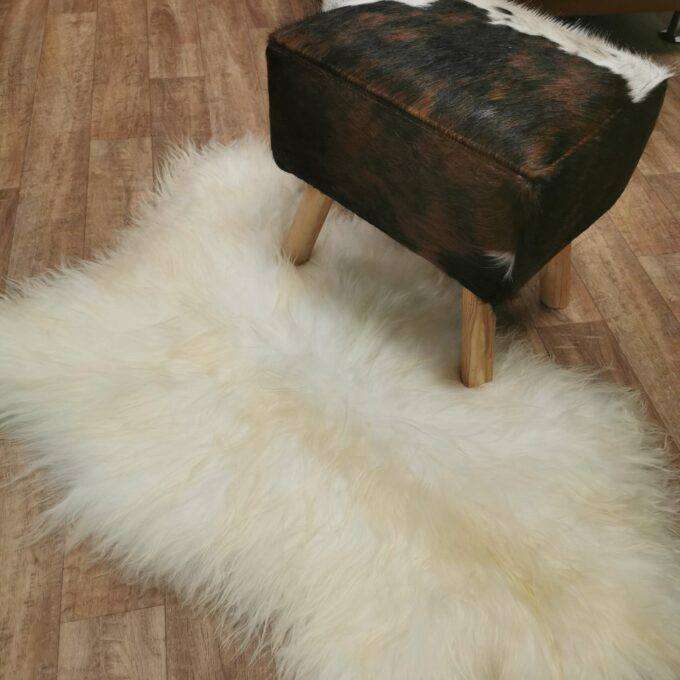 Ovčí kůže Luxury Cowhide BRAZÍLIE Icelandic 120x80cm