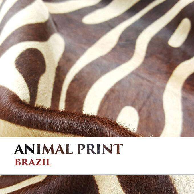 Hovězí kůže ZEBRA