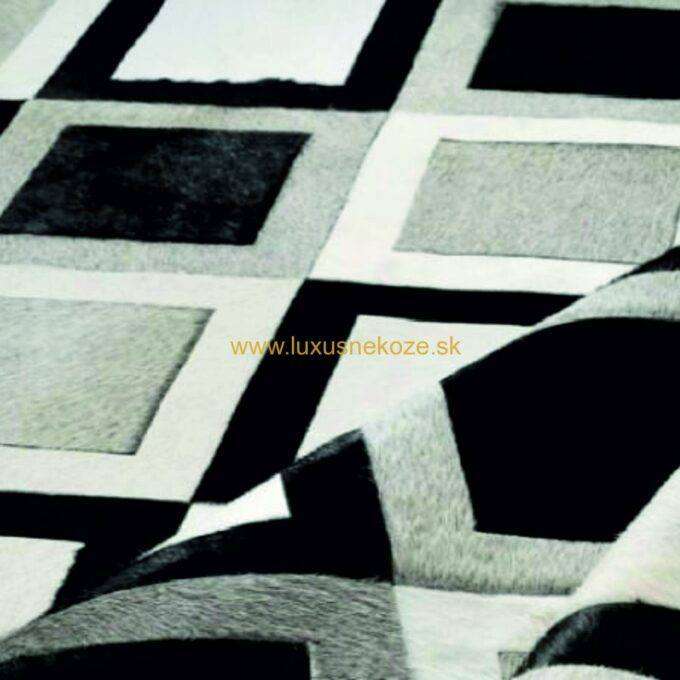 Kožený koberec Luxury Cowhide VENETO 117x173cm