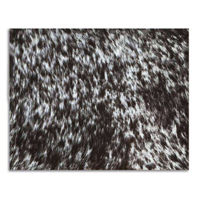 Kožené prostírání Luxury Cowhide BRAZÍLIE SALT & PEPPER BROWN 45x32cm