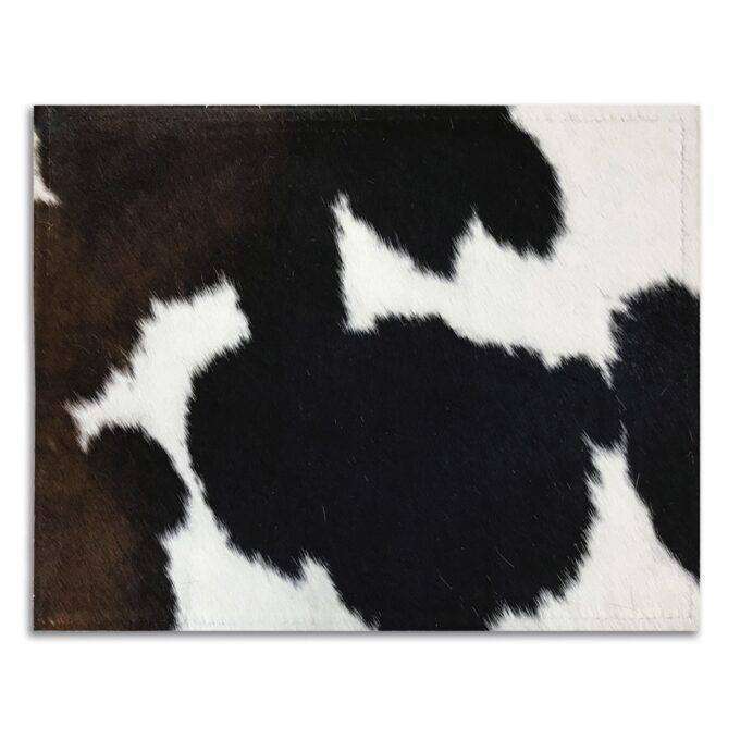 Kožené prostírání Luxury Cowhide BRAZÍLIE TRICOLOR 45x34cm