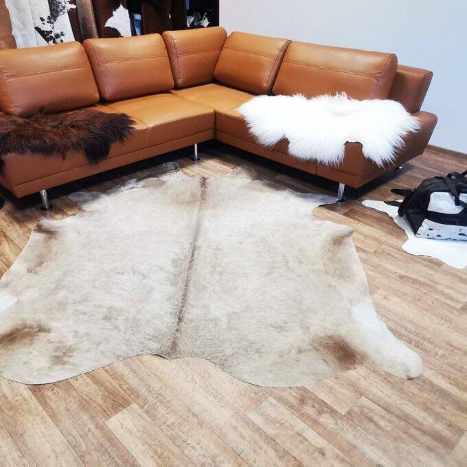 Hovězí kůže Luxury Cowhide BRAZÍLIE TAUPE 220x205cm