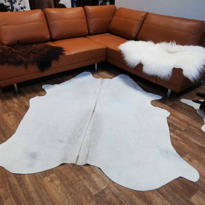 Hovězí kůže Luxury Cowhide BRAZÍLIE GREYISH BEIGE 200x180cm