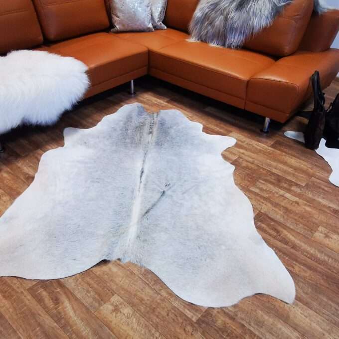 Hovězí kůže Luxury Cowhide BRAZÍLIE GREY 180x160 cm
