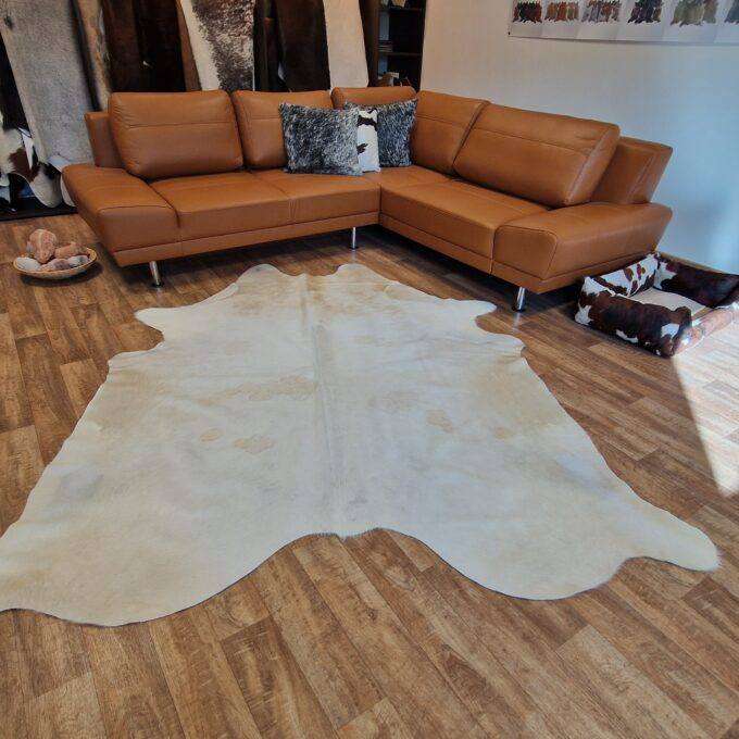 Hovězí kůže Luxury Cowhide BRAZÍLIE CHAMPAGNE 230x200cm